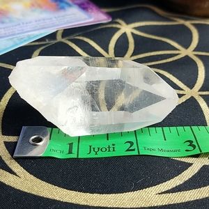🌠Reiki Charged🌠Clear quartz crystal w/angel
